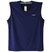 Áo vest nam cotton thể thao vest nam mùa hè căng màu cơ sở vest vest lỏng XL - Áo vest cotton