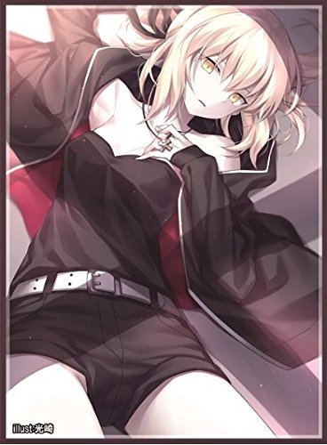 【蓝海卡牌】Fate FGO 黑saber 吾王 COMIC1会场限定卡套现货 模玩/动漫/周边/娃圈三坑/桌游 动漫挂件/文具 原图主图