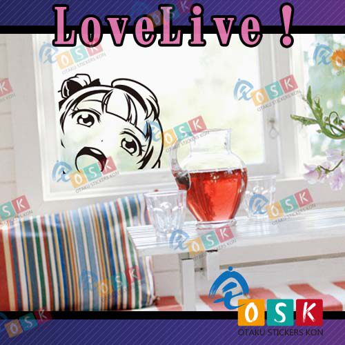 南小鸟 南琴梨 精神污染 lovelive 墙贴 贴纸 笔记本贴 痛车贴