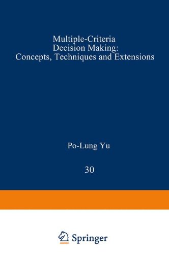 【预售】Multiple-Criteria Decision Making: Concepts, T...