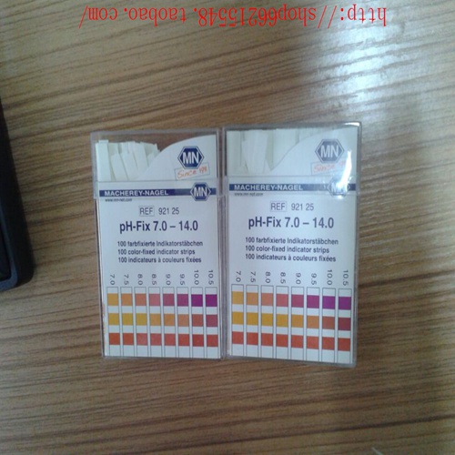 德国MN试纸92125精密试纸测试条PH-FIX 7.0-14