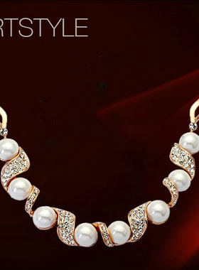 百搭时尚个性风饰品珍珠项链