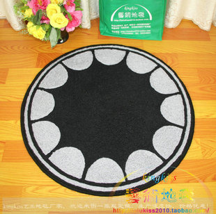 KAWS OriginalFAKE 客厅门垫地毯 防滑地垫 大舌头黑灰牙齿 坐垫