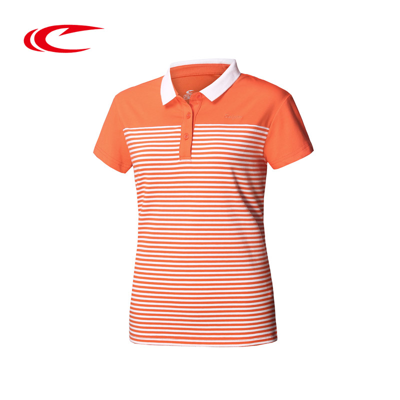 Polo sport femme SAIQI en coton - Ref 562210 Image 1