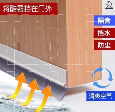 门挡雨条外挡白钢门密封条门缝防风自粘隔音防水防风贴玻璃门