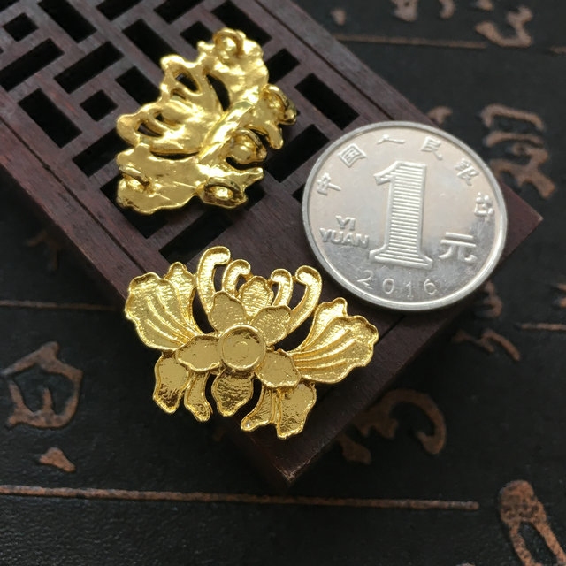 diy饰品配件 古风汉服发簪步摇新娘凤冠手工材料金色蝴蝶兰花,饰品/流行首饰/时尚饰品新,其他DIY饰品配件,淘宝优惠券,粉丝福利购,淘宝优惠卷