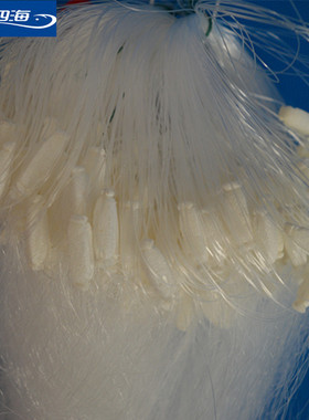 胶丝渔网 1米1.3米1.5米2米三层渔网沉网粘网丝网渔具鱼网挂网