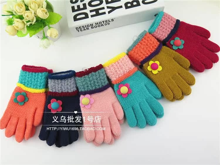 Gants pour fille en acrylique - Ref 2150590 Image 5