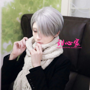 冰上的尤里YURI!on ICE维克托·尼基福罗夫cosplay假发现货