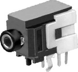 PJ-336A 内铜套Ф3.5MM耳机插座9脚插脚3只固定脚 电源 插口母座