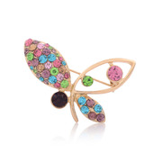 Good Korean boutique rhinestone brooch jewelry chest buckle accessories fashion elegant Butterfly brooch pin