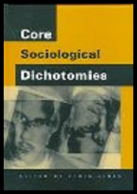 【预售】Core Sociological Dichotomies