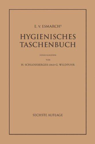 【预订】E. Von Esmarch's Hygienisches Taschenbuch