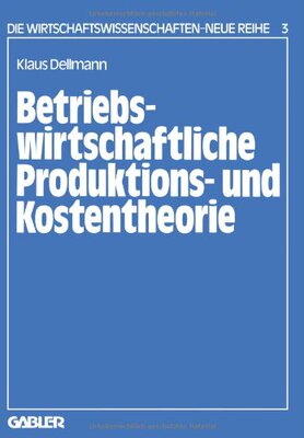 【预售】Betriebswirtschaftliche Produktions- Und Koste...