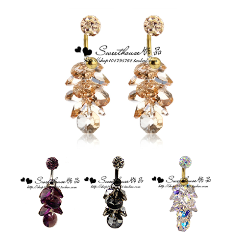 圆形椭圆水晶片耳坠 C杆钛钢镶钻球耳环圆钻钛钢奥地利水晶饰品女,饰品/流行首饰/时尚饰品新,耳环,淘宝优惠券,粉丝福利购,淘宝优惠卷