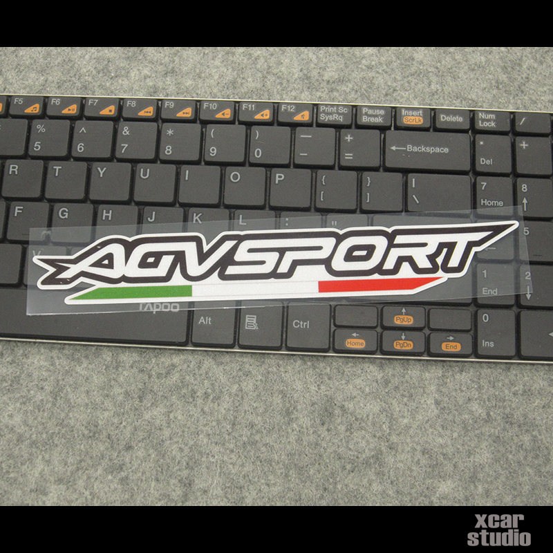 AGV SPORT 摩托机车贴油箱 头盔贴 罗西车手 意大利比亚乔雅马哈