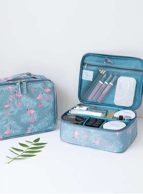 化妆包女2024新款超火小号便携化妆袋大容量多功能化妆品收纳包