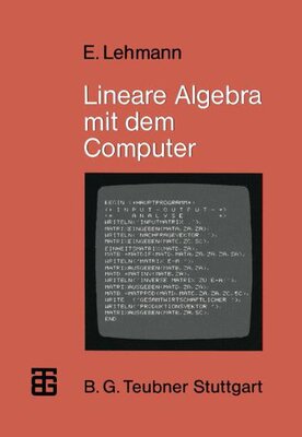【预售】Lineare Algebra Mit Dem Computer