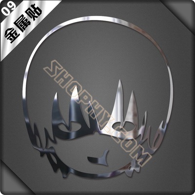 银魂卡通自行车贴纸动漫周边