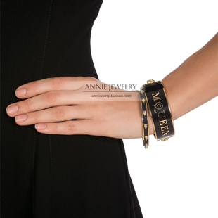 Annie Jewelry 鬼才设计 镇店收藏推荐视觉盛宴 立体细款骷髅手镯