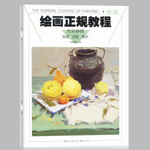 正版现货 绘画正规教程 色彩静物 敲门砖系列 基础单体静物步骤解析 素描基础教程艺术美术高考书绘画画书入门起步学习教材书籍