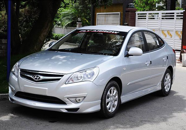 pp塑料 适用于08-10现代悦动小包围改装 09前后唇侧裙大尾翼加装