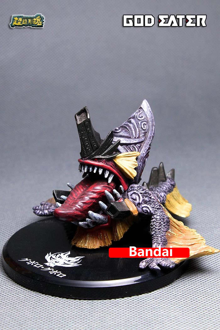 【绝品】日本正版噬神者水陆怪兽 荒神古波罗 卡通公仔摆件