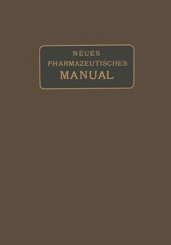 【预订】Neues Pharmazeutisches Manual