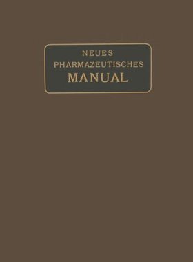 【预订】Neues Pharmazeutisches Manual