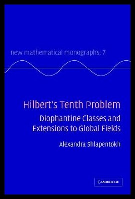 【预售】Hilbert's Tenth Problem: Diophantine Classes an