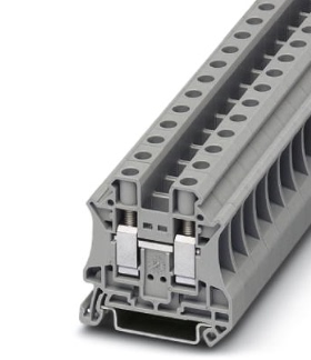 菲尼克斯正品 UT10 直通式接线端子3044160 一进一出76A 10平方