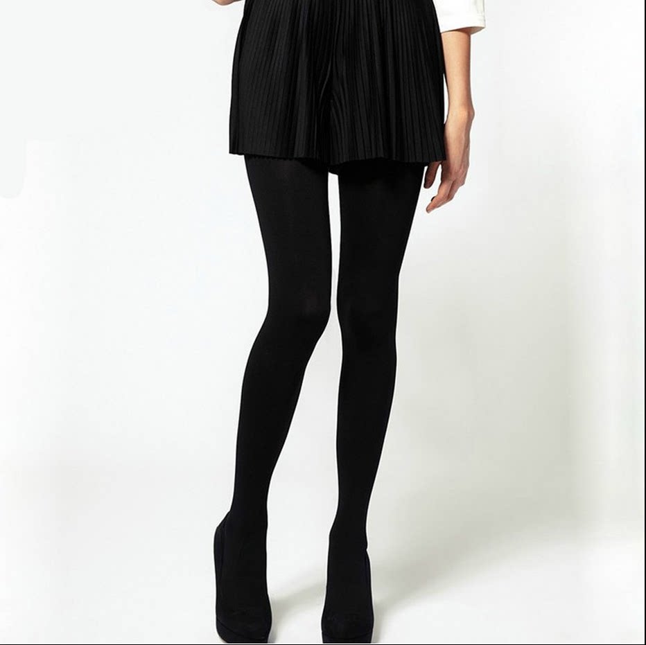 春秋不透肉120d天鹅绒连裤袜 踩脚裤袜 打底裤袜女袜加裆丝袜长袜