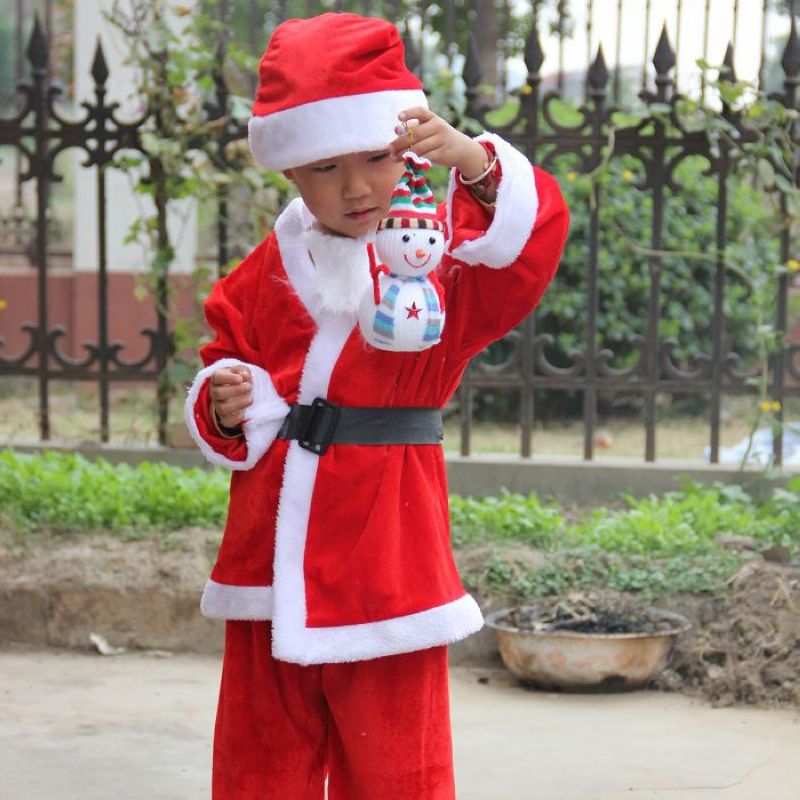 圣诞节小朋友的衣服儿童装备装扮小孩圣诞主题女宝宝男童圣诞衣服
