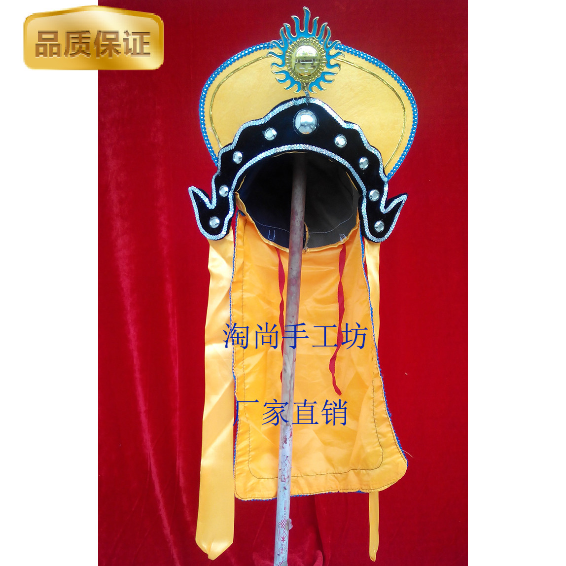 戏剧用品舞台表演古装服装戏服小兵衣士兵服官兵服软帽子
