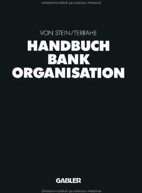 【预售】Handbuch Bankorganisation