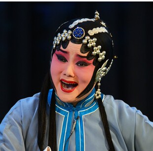 戏剧戏曲舞台服装配饰银钉泡子头面头饰青衣秦香莲京剧豫剧用品