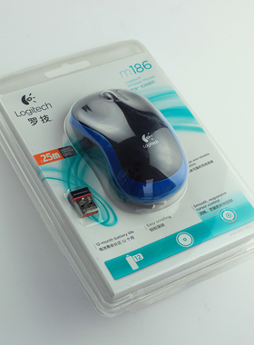M186无线光电鼠标 2.4GHz 人体工程学 全国联保