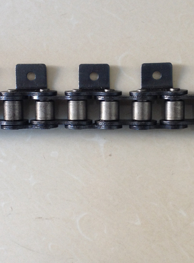 工业输送单排单侧带耳弯板链条06B 08B 10A 12A 16A 20A 24A 32A