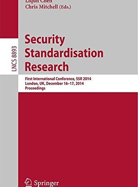 【预订】Security Standardisation Research