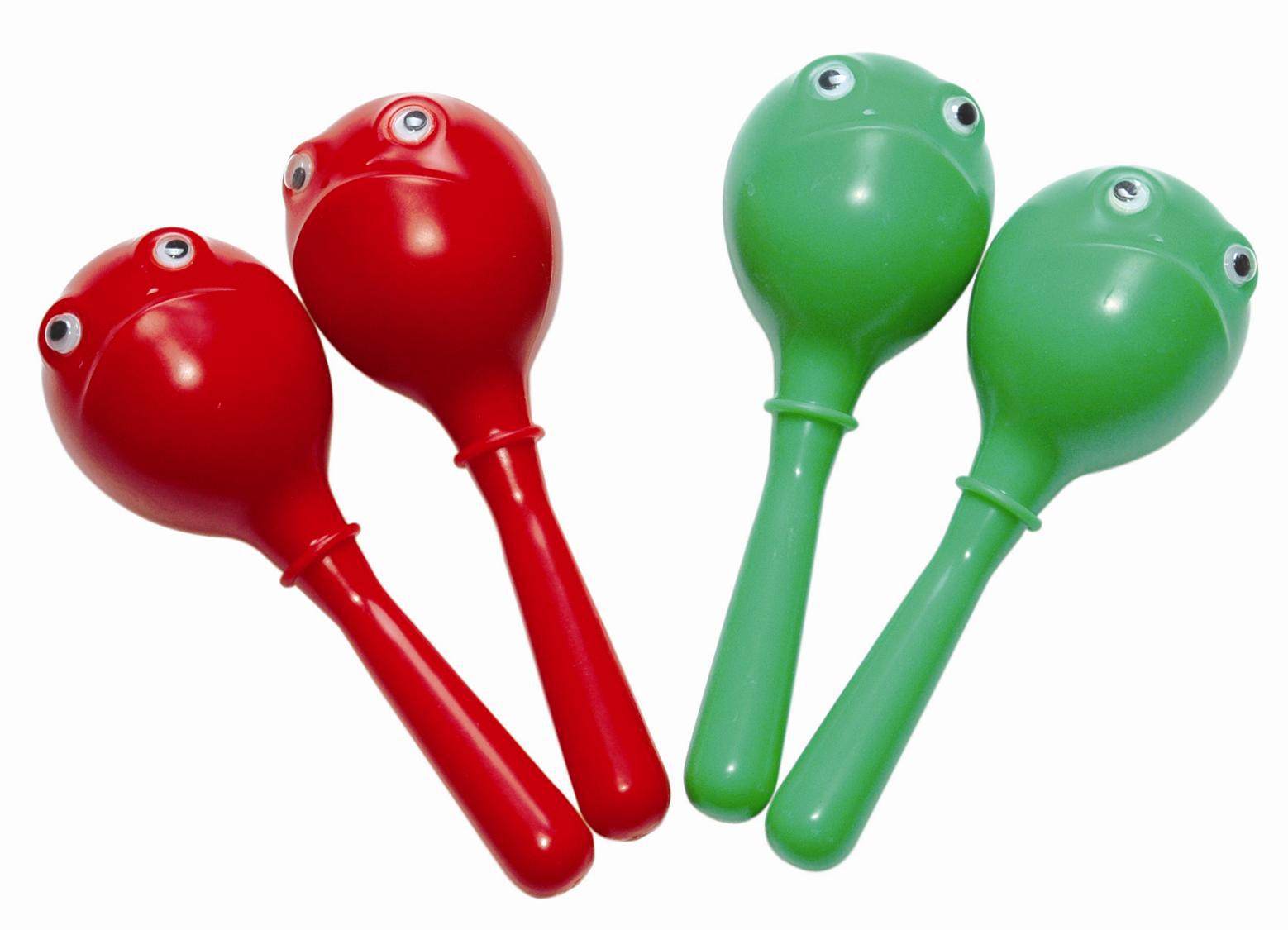 奥尔夫音乐教具塑料青蛙沙球儿童幼教益智早教玩具乐器动物沙锤