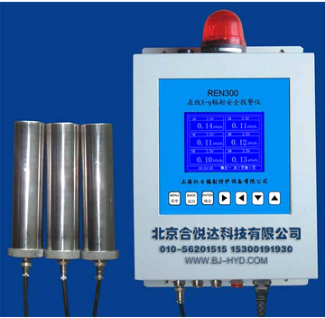 REN300型在线x-γ辐射安全报警仪（标配REN-GM-L型GM管射线探头）