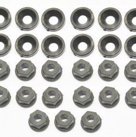SERPENT 蛇仔 811 Washer/nut nylon M3 (12+15) 600126
