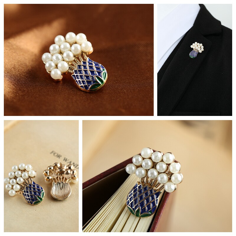 Broche femme en Nacre - Ref 1175101 Image 1