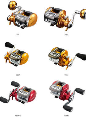 DAIWA It s ICV 150R 150L 150WR 150WL 200 200L 数显船用水滴轮