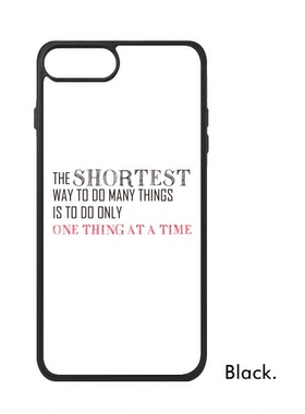 适用于iPhone事情的捷径就是一次只做一件事Xr手机壳max678plus11
