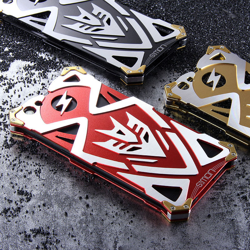 SIMON THOR Ⅱ Aviation Aluminum Alloy Shockproof Armor Metal Case Cover for OPPO R9s Plus & OPPO R9s