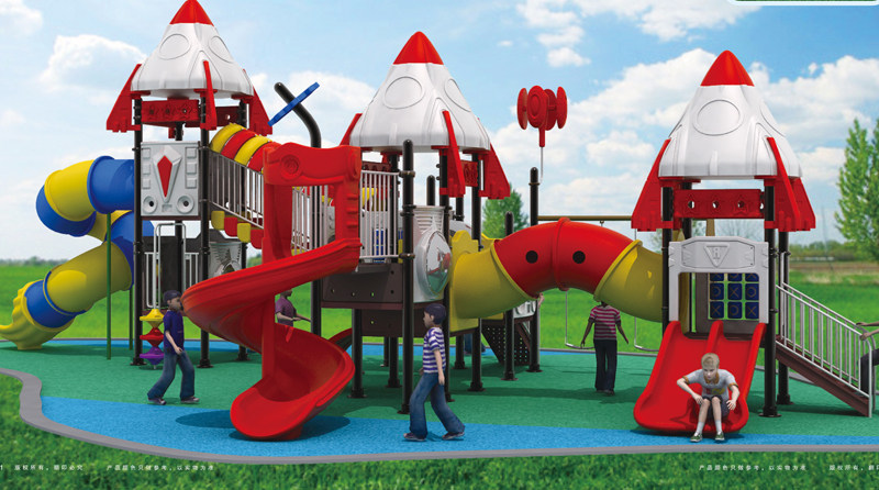 育才品牌 幼儿园大型儿童大型户外塑料组合游乐玩具小博士滑滑梯
