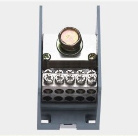 海燕 1进10出导轨式端子 FJ6/JTS2C-150B/10x25 一进十出分线端子