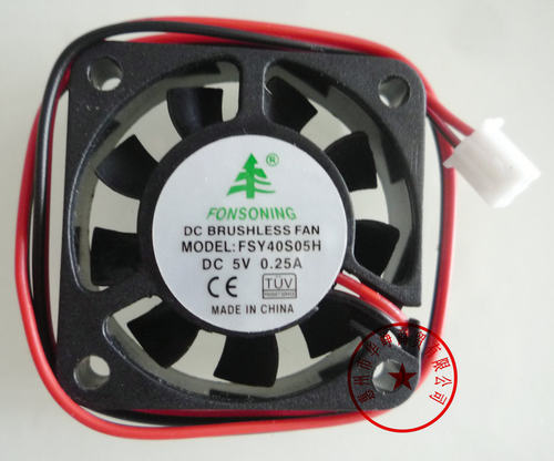 全新原装FONSONING 4CM FSY40S05H 4010 5v 0.25A散热风扇HZDO