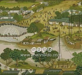 超清晰彩色十字绣重绘图纸/源文件Z310蒙娜丽莎清明上河图